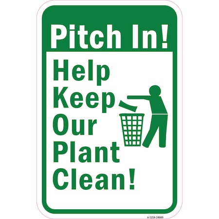 Signmission Safety Sign, 12 in Height, Aluminum, 18 in Length, 24889 A-1218-24889